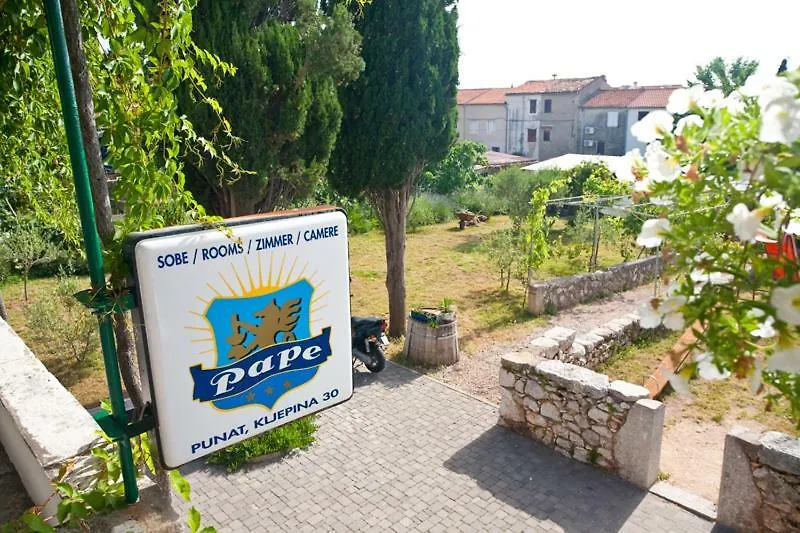 Pape Punat Apartmani I Sobe 3*,